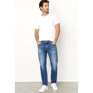 AG Adriano Goldschmied Jeans The Graduate Tailored Leg Blue Men's SZ 34
